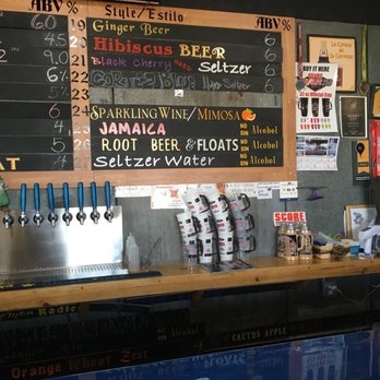 San Felipe Brewing - Part of menu board - Beer Bar Near Me - Barcelona, BCN