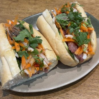 Green Bamboo Vietnamese Cuisine - Grilled pork patty sandwich~ - Vietnamese Near Me - Burnaby, British Columbia Green Bamboo Vietnamese Cuisine - Grilled pork patty sandwich~ - Vietnamese Near Me - Burnaby, British Columbia