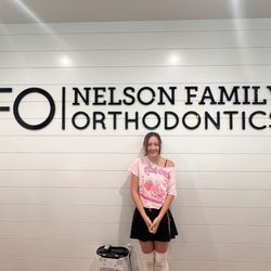 Nelson Family Orthodontics - Right before the big moment!