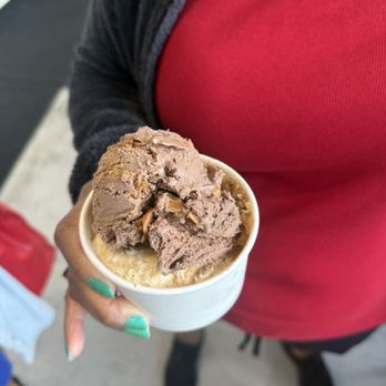 LiftOff Creamery - CRM (Chocolate Peanut Butter Cup) and Sonic Boom (Sea Turtle) - Ice Cream & Frozen Yogurt Near Me - Indianapolis, Indiana LiftOff Creamery - CRM (Chocolate Peanut Butter Cup) and Sonic Boom (Sea Turtle) - Ice Cream & Frozen Yogurt Near Me - Indianapolis, Indiana