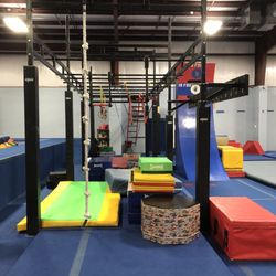 Louisville Gymnastics - Climbing equipment