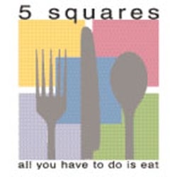 5 squares