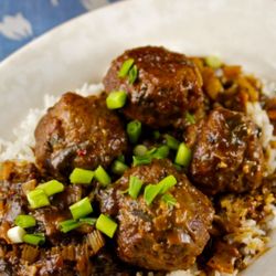 Cajun Comfort Foods - Meatball Fricassee