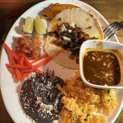 Red Agave - Birria & Chorizo and Potato Taco