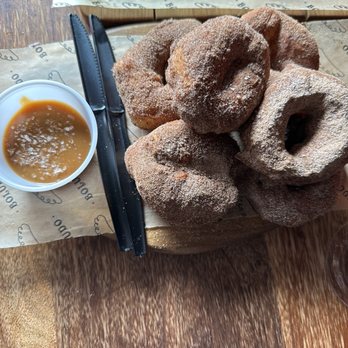 Boludo  - Churro doughnuts with a dulce de leche! These are a must order yum!! - Empanadas Near Me - Minneapolis, Minnesota