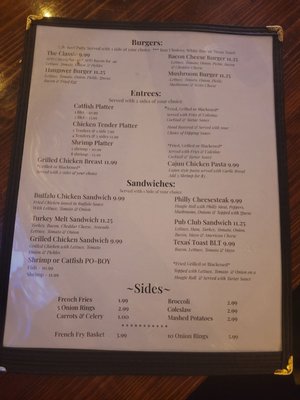 Menu photo 1 The Thirsty Texan Houston, TX Menu photo 1 The Thirsty Texan Houston, TX