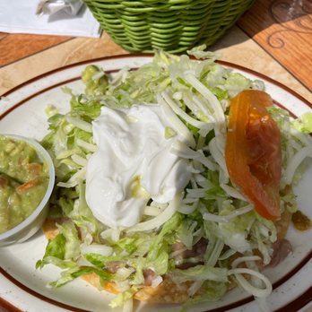 Rosa Linda's Mexican Cuisine - Bean tostada - Mexican Near Me - Selma, California Rosa Linda's Mexican Cuisine - Bean tostada - Mexican Near Me - Selma, California