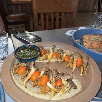 Mazal - shawarma rubbed oyster mushroom - Wine Bars Near Me - Los Angeles, California Mazal - shawarma rubbed oyster mushroom - Wine Bars Near Me - Los Angeles, California