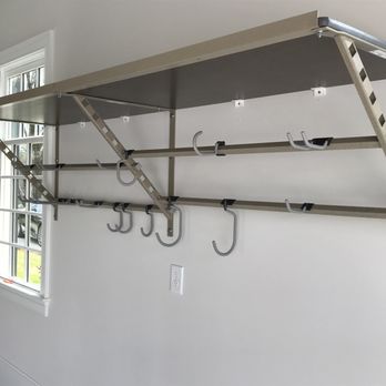 Total-Garage - a metal shelf with hooks and hooks - Home Organization Near Me - Gastonia, North Carolina