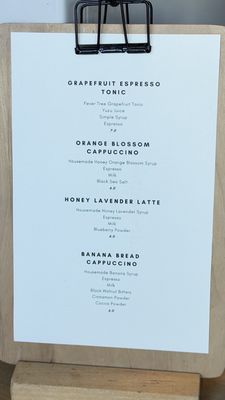 Menu photo 1 Golden Goat Coffee San Francisco, CA Menu photo 1 Golden Goat Coffee San Francisco, CA