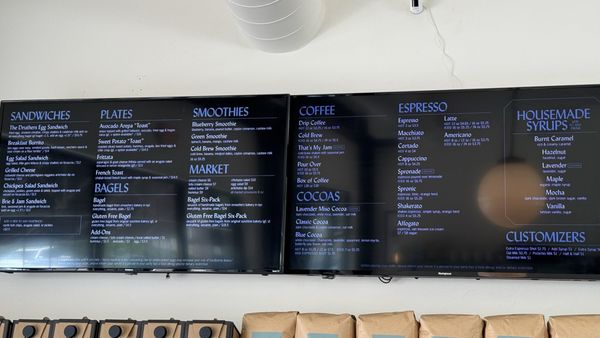 Menu photo 2 Druthers Coffee Stony Brook, NY Menu photo 2 Druthers Coffee Stony Brook, NY
