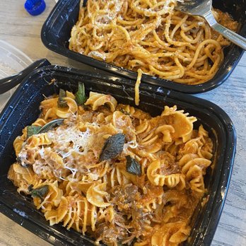 Josefina - Lamb pasta and a spaghetti Spaghetti is undercooked - Italian Near Me - Wayzata, Minnesota