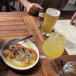 Hindsight Cafe - Halibut crudo