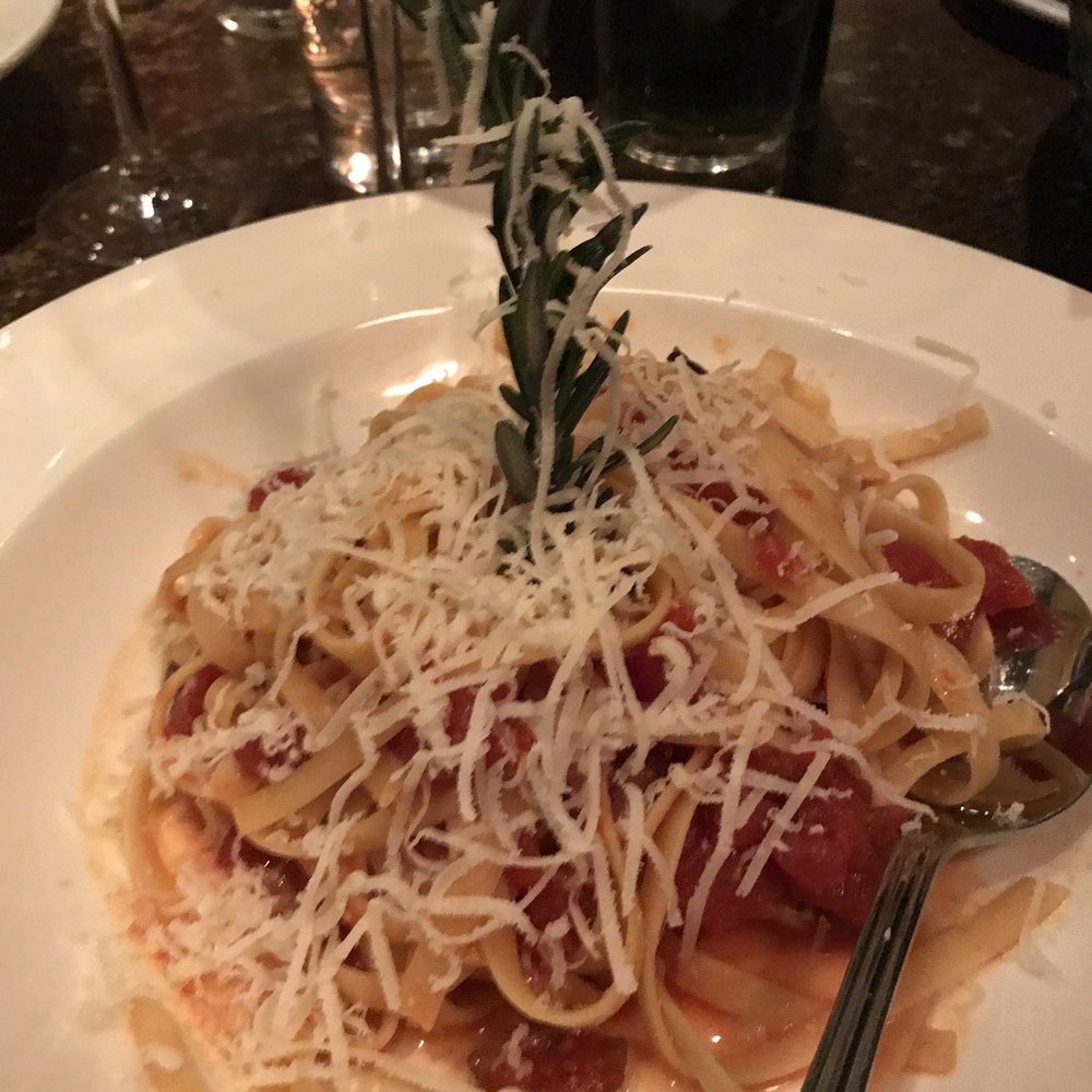 La Bottega - Fettuccini "al puttanesca" - Italian Near Me - Vail, Colorado