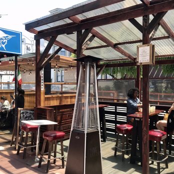 Columbus Cafe - The patio situation - Dive Bars Near Me - San Francisco, California