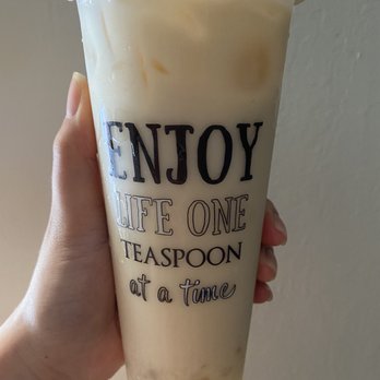 Teaspoon Hostetter - Liquid Gold w/ added Crystal Boba - Bubble Tea Near Me - San Jose, California Teaspoon Hostetter - Liquid Gold w/ added Crystal Boba - Bubble Tea Near Me - San Jose, California