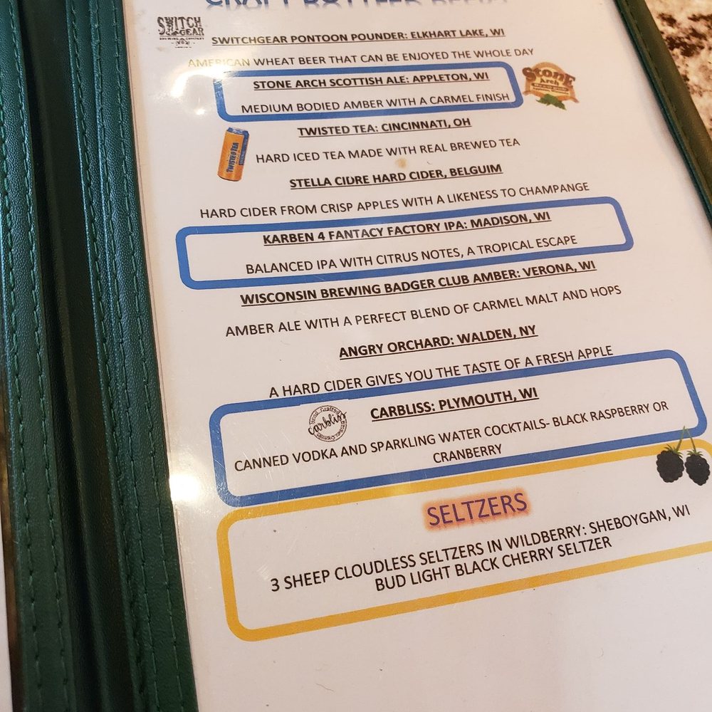 Three Guys and a Grill - Beer list again May 2022 - American Near Me - Elkhart Lake, Wisconsin Three Guys and a Grill - Beer list again May 2022 - American Near Me - Elkhart Lake, Wisconsin