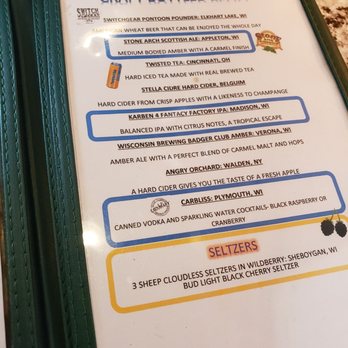 Three Guys and a Grill - Beer list again May 2022 - American Near Me - Elkhart Lake, Wisconsin