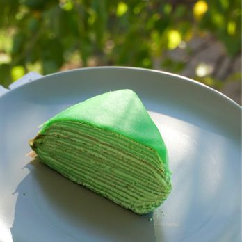 Sweet Piglet Bakery Cafe - Pandan Crepe Cake - Bakeries Near Me - Randolph, Massachusetts Sweet Piglet Bakery Cafe - Pandan Crepe Cake - Bakeries Near Me - Randolph, Massachusetts