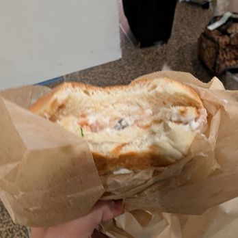 Sourced Market - Plain Lox Cheese Cheese Bagel - Coffee & Tea Near Me - SeaTac, Washington