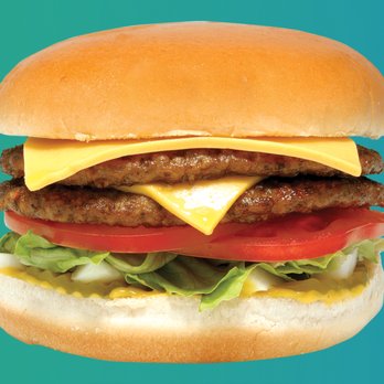 Stars Drive In - a hamburger with cheese and lettuce - Fast Food Near Me - Amarillo, Texas