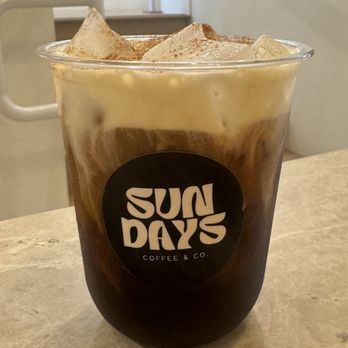 Sundays Coffee & Co - Banana cold foam cold brew - Coffee & Tea Near Me - Newport Beach, California