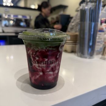 Co-Phew - Blueberry matcha - Coffee & Tea Near Me - Toronto, Ontario