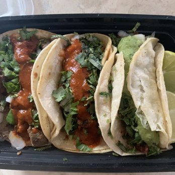 El Rey del Sabor - Al Pastor Taco Spicy pork taco Salty beef taco - Food Stands Near Me - New York, New York El Rey del Sabor - Al Pastor Taco Spicy pork taco Salty beef taco - Food Stands Near Me - New York, New York