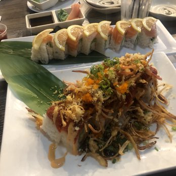 Sushi Pop - Lemon roll Red dragon roll - Japanese Near Me - Fullerton, California Sushi Pop - Lemon roll Red dragon roll - Japanese Near Me - Fullerton, California