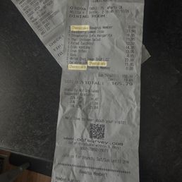 What I paid What I paid