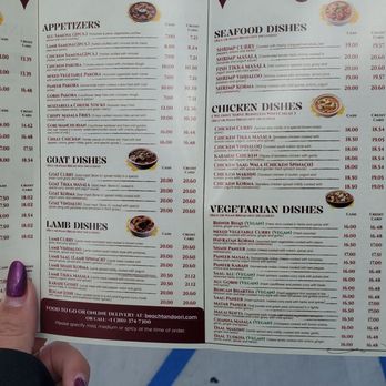 India's Tandoori - Menu October 2025 - Indian Near Me - Manhattan Beach, California