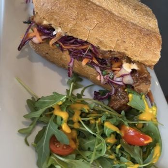 For Five Coffee Roasters - Chicken Banh-Mi - Coffee Roasteries Near Me - Manhasset, New York For Five Coffee Roasters - Chicken Banh-Mi - Coffee Roasteries Near Me - Manhasset, New York
