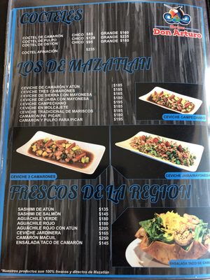 Menu photo 4 Mariscos Don Arturo Monterrey, NLE Menu photo 4 Mariscos Don Arturo Monterrey, NLE