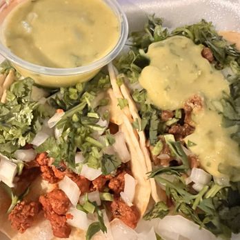 Tacontentos Taqueria - Tacos with spicy green guacamole salsa. Delicious! - Mexican Near Me - Sanger, California Tacontentos Taqueria - Tacos with spicy green guacamole salsa. Delicious! - Mexican Near Me - Sanger, California