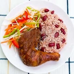 Maam's Jamaican Restaurant - Jerk Chicken