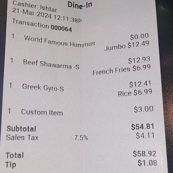 Ishtar Mediterranean Cuisine - High prices for microwaved food - Mediterranean Near Me - Fargo, North Dakota Ishtar Mediterranean Cuisine - High prices for microwaved food - Mediterranean Near Me - Fargo, North Dakota