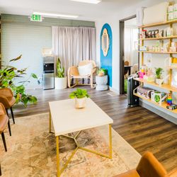 Healing Roots Natural Medicine - Healing Roots offers a comfortable, soothing and stylish area for patients to relax in prior to appointments.