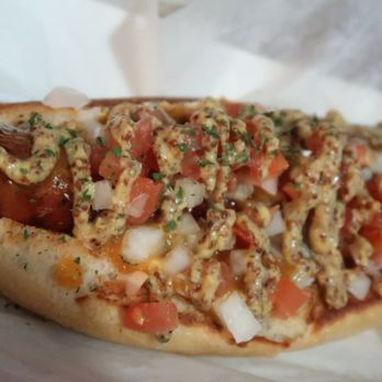 Dat Dog - Crawfish etouffee dog - Hot Dogs Near Me - New Orleans, Louisiana Dat Dog - Crawfish etouffee dog - Hot Dogs Near Me - New Orleans, Louisiana