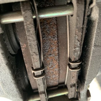 Auto Scandia - Uh oh. That left pad isn't in right.... - Auto Repair Near Me - Herndon, Virginia