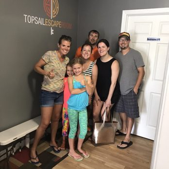 Topsail Escape Room - Excited gamers after a great session! - Escape Games Near Me - Surf City, North Carolina Topsail Escape Room - Excited gamers after a great session! - Escape Games Near Me - Surf City, North Carolina