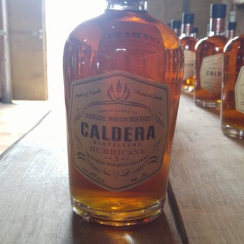 Caldera Distilling - a bottle of whisky - Distilleries Near Me - River John, Nova Scotia