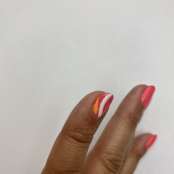 Luxe Nails - Swirls not good - Nail Salons Near Me - Buena Park, California