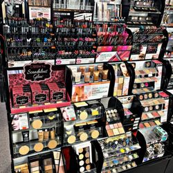 Top Line - NYX makeup and other brands.