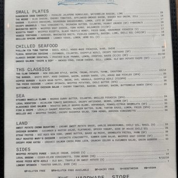 The Hardware Store - New American Near Me - Vashon, Washington