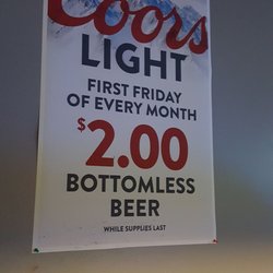 Derry's Lounge - $2.00 as much as you can drink until the keg blows!