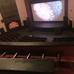 Screen & stage from the balcony. Screen & stage from the balcony.