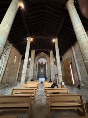 Old Cathedral of Saint Mary of Coimbra by null