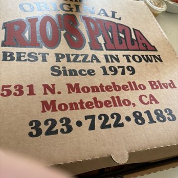 Rio's Pizza - Pizza Near Me - Montebello, California