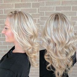 Spivey Lane Salon - Blonde highlights and lowlights on this bombshell beauty by Tamara