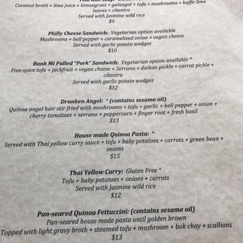 Grains - Main menu - Vegan Near Me - San Diego, California